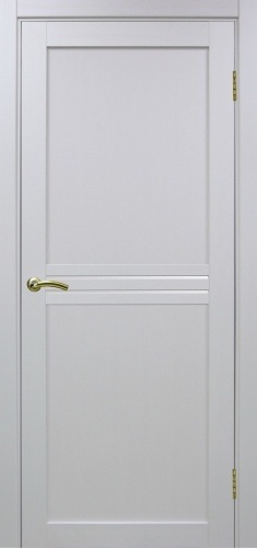 Дверь межкомнатная Эко Шпон, Optima Porte Турин 552 Белый монохром