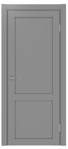 Дверь межкомнатная Эко Шпон, Optima Porte ТУРИН 502.11 Серый
