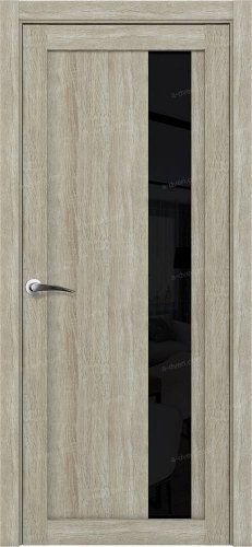Дверь межкомнатная Полотно ПДОЧ 30004 велюр серый