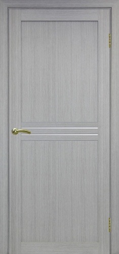 Дверь межкомнатная Эко Шпон, Optima Porte Турин 552 Дуб серый