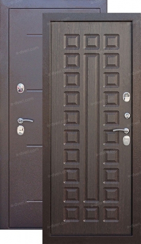 Входная дверь 11 см ISOTERMA Медный антик Венге