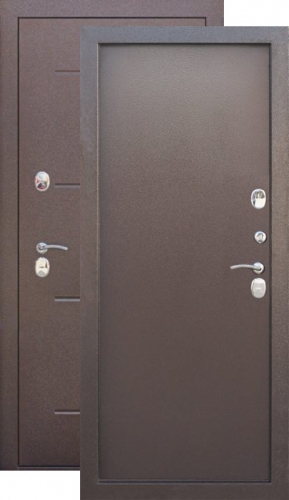 Входная дверь 11 см ISOTERMA Медный антик металл/металл