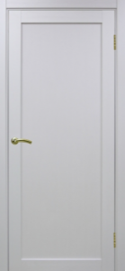 Дверь межкомнатная Эко Шпон, Optima Porte ТУРИН 501.1 белый лёд