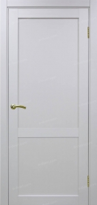 Дверь межкомнатная Эко Шпон, Optima Porte ТУРИН 502.11 белый лёд