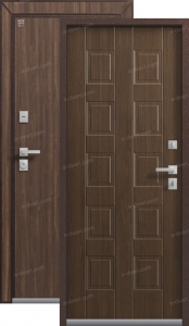Дверь входная Центурион Термо Premium 3 Медный муар/вайлд - дуб янтарный