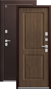 Дверь входная Центурион Термо - 4 Шоколадный муар - миндаль