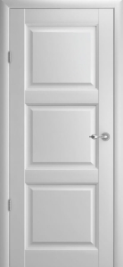 Дверь межкомнатная Albero Галерея Эрмитаж-3 Платина Глухое
