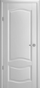 Дверь межкомнатная Albero Галерея Лувр-1 Платина Глухое