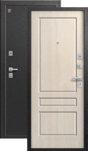 Дверь входная Центурион LUX - 6 Серый муар - Седой дуб