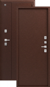 Дверь входная Центурион V-01 (2026) медь антик — медь антик