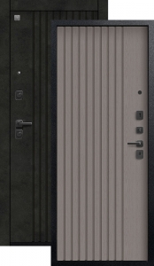 Дверь входная Центурион V-15 (2026) серый камень — cофт ясень грей