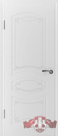 Дверь шпонированная ВЕРСАЛЬ цвет белый владимирская фабрика дверей Версаль