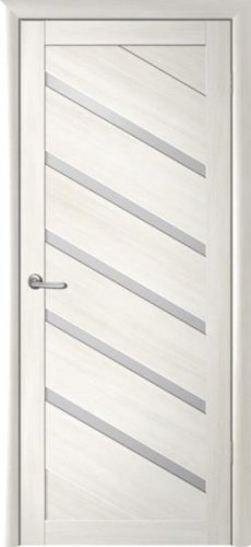 Дверь межкомнатная Эко шпон Фрегат, Сингапур-5,Кипарис белый