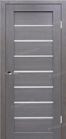 Межкомнатная дверь ЧДК М1 цвет Серый