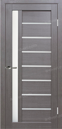 Межкомнатная дверь ЧДК М2 цвет Серый