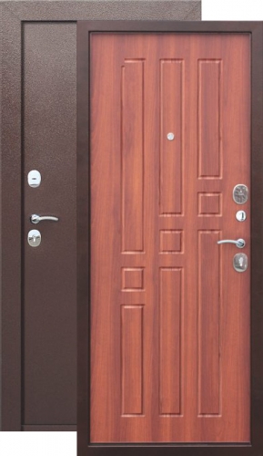 Входная дверь ГАРДА 8 мм Рустикальный дуб