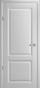Дверь межкомнатная Albero Галерея Эрмитаж-4 Платина Глухое